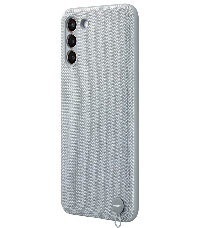Husa de protectie Samsung Kvadrat Cover pentru Galaxy S21 Plus, Mint Gray 3 Husa de protectie Samsung Kvadrat Cover pentru Galaxy S21 Plus, Mint Gray - imagine 3