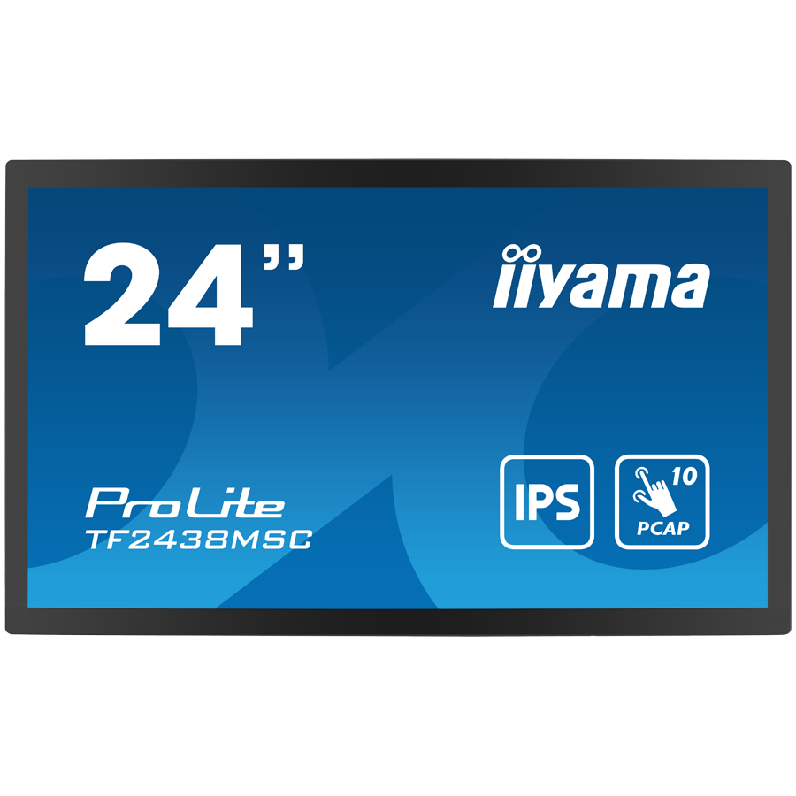Monitor LED IPS iiyama ProLite Touch Open Frame TF2438MSC-B1 23.8" Full HD, 5ms, HDMI, Display Port, HUB USB 2x3.2 2 Monitor LED IPS iiyama ProLite Touch Open Frame TF2438MSC-B1 23.8" Full HD, 5ms, HDMI, Display Port, HUB USB 2x3.2 - imagine 2