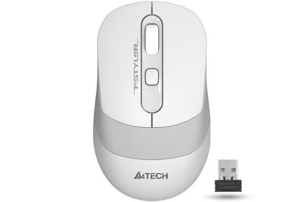 Mouse optic A4tech FG10 Fstyler, Wireless, Silent, Alb 5 Mouse optic A4tech FG10 Fstyler, Wireless, Silent, Alb - imagine 5