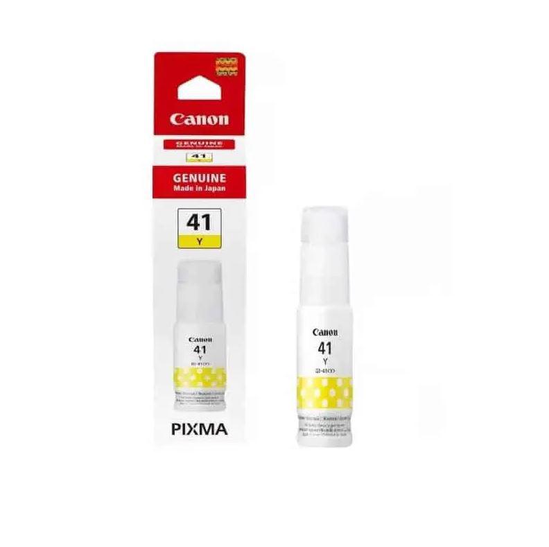 Flacon cerneala Canon Yellow GI-41Y pentru G1420/G2420/G2460/G3420/G3460, capacitate 7.700 pagini OEM 4545C001AA