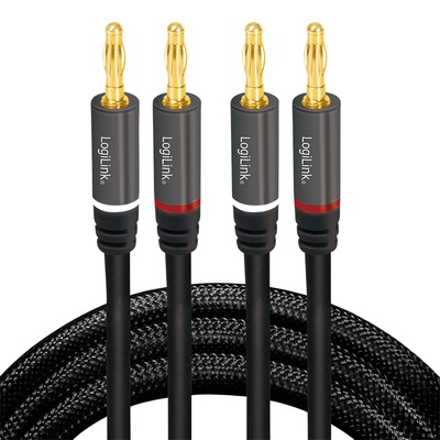 Cablu audio Logilink CA1211, Jack 2.5 mm, 5m Negru 2 Cablu audio Logilink CA1211, Jack 2.5 mm, 5m Negru - imagine 2
