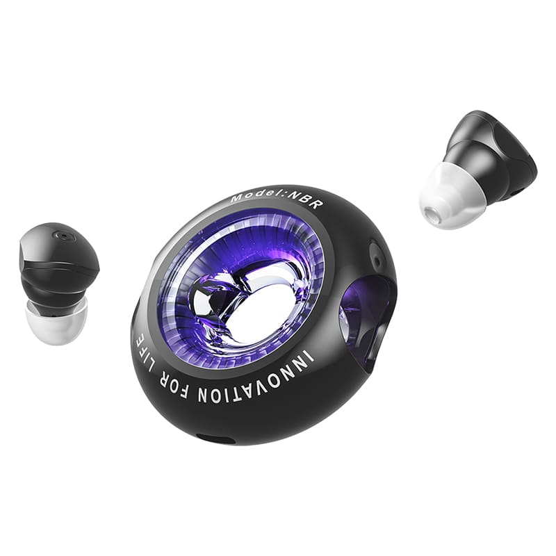 TWS Vention NBRB0 Earbuds T17 Casti fara fir (negru)