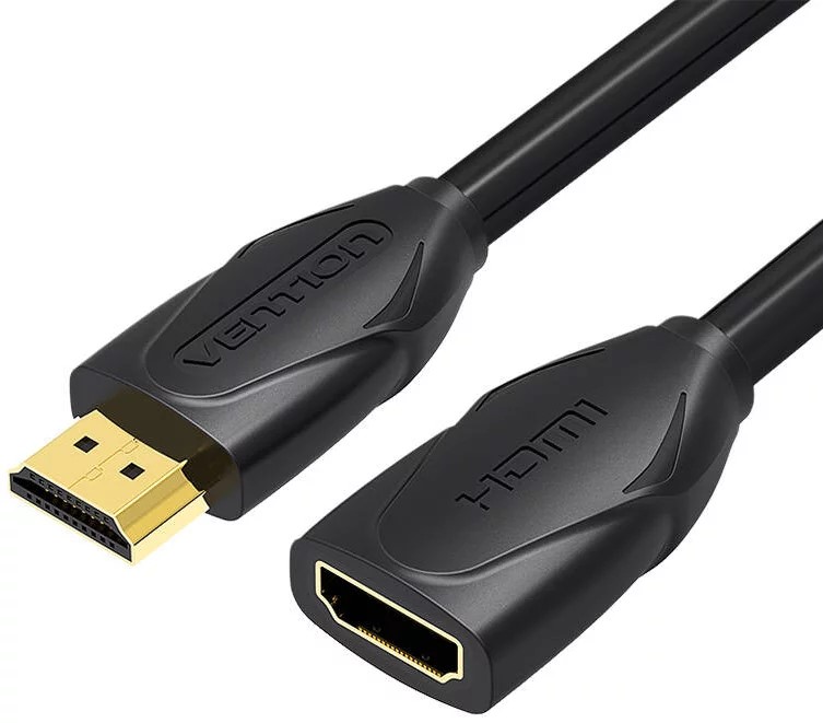 Cablu de extensie HDMI 2.0 ,4K si 3D HDMI ,mama – tata, 3 metri,Vention