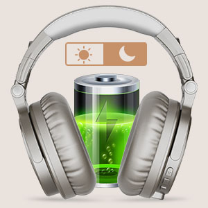 Casti OneOdio Pro C Wireless Argintiu 2 Casti OneOdio Pro C Wireless Argintiu - imagine 2