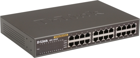DLINK SW 24P-FE UNMNGD DESK/RM