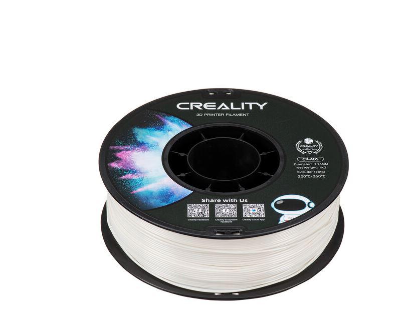 Filament Creality CR-ABS WHITE 1KG 2 Filament Creality CR-ABS WHITE 1KG - imagine 2