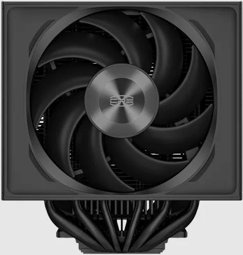 COOLER PCCooler „RZ820″ skt. universal, racire cu aer, vent. 1x140mm si 1x120mm, 500 – 2200 rpm, 4+4 heatpipes, inaltime 165mm, iluminare ARGB,”RZ820 BK”  (timbru verde 0.8 lei)