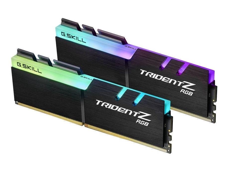 Memorie G.SKILL Trident Z RGB, 16GB(2x8GB) DDR4, 3200MHz CL16, Dual Channel Kit