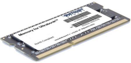 SODIMM Patriot, 8GB DDR3, 1600 MHz low voltage, „PSD38G1600L2S”