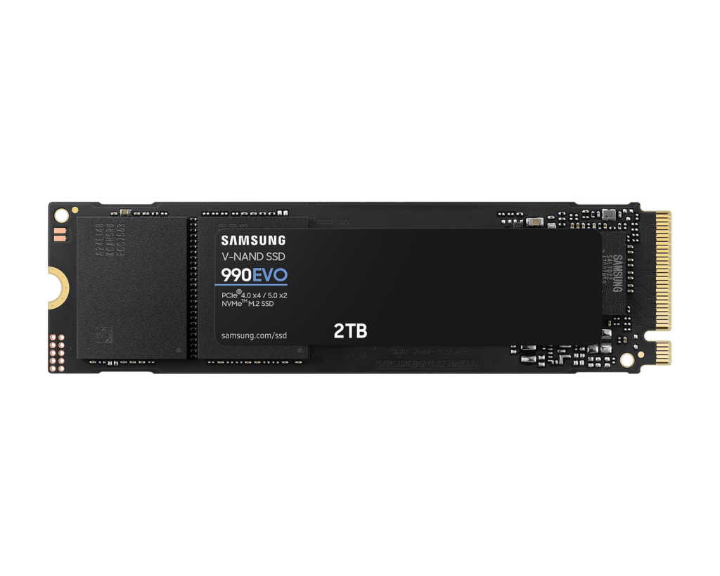 Solid State Drive (SSD) Samsung 990 EVO, 2TB, PCIe Gen4 ×4 NVMe 1.4, M.2