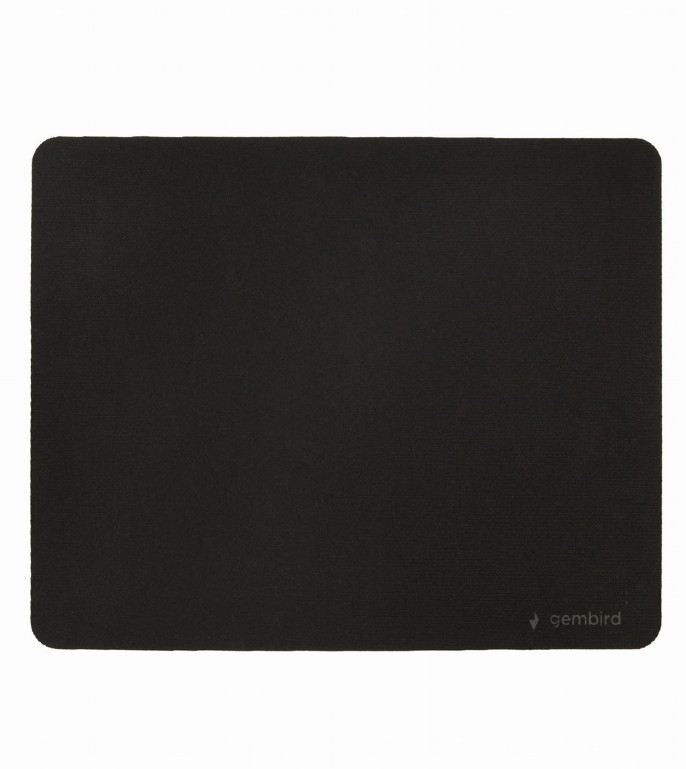 MousePAD GEMBIRD, cauciuc si material textil, 260 x 220 x 3 mm, negru