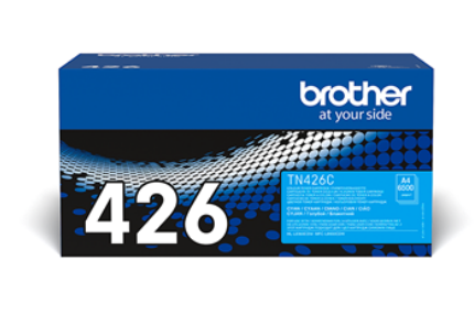 Toner laser Brother TN-426C, original, 6500 pagini, Cyan