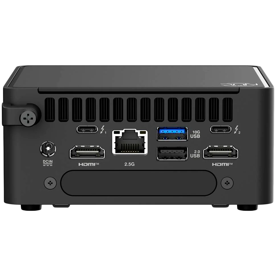 Mini PC Asus NUC 15 Pro Tall Kit/RNUC15CRHC500002 cu procesor Intel® Core™ 5 210H pana la 4.8GHz, fara RAM, fara stocare, Intel® Arc™ graphics, No OS, EU cord, Black 4 Mini PC Asus NUC 15 Pro Tall Kit/RNUC15CRHC500002 cu procesor Intel® Core™ 5 210H pana la 4.8GHz, fara RAM, fara stocare, Intel® Arc™ graphics, No OS, EU cord, Black - imagine 4