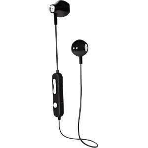 Casti intraauriculare, LogiLink, Bluetooth, Negru