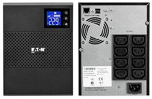 UPS Eaton 1050W, mini Tower, Line Interactive, sinusoida pura, display LCD