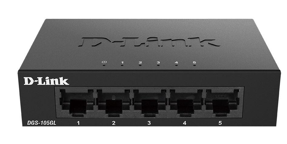 Switch D-Link DGS-105GL, 5-Port Gigabit 4 Switch D-Link DGS-105GL, 5-Port Gigabit - imagine 4