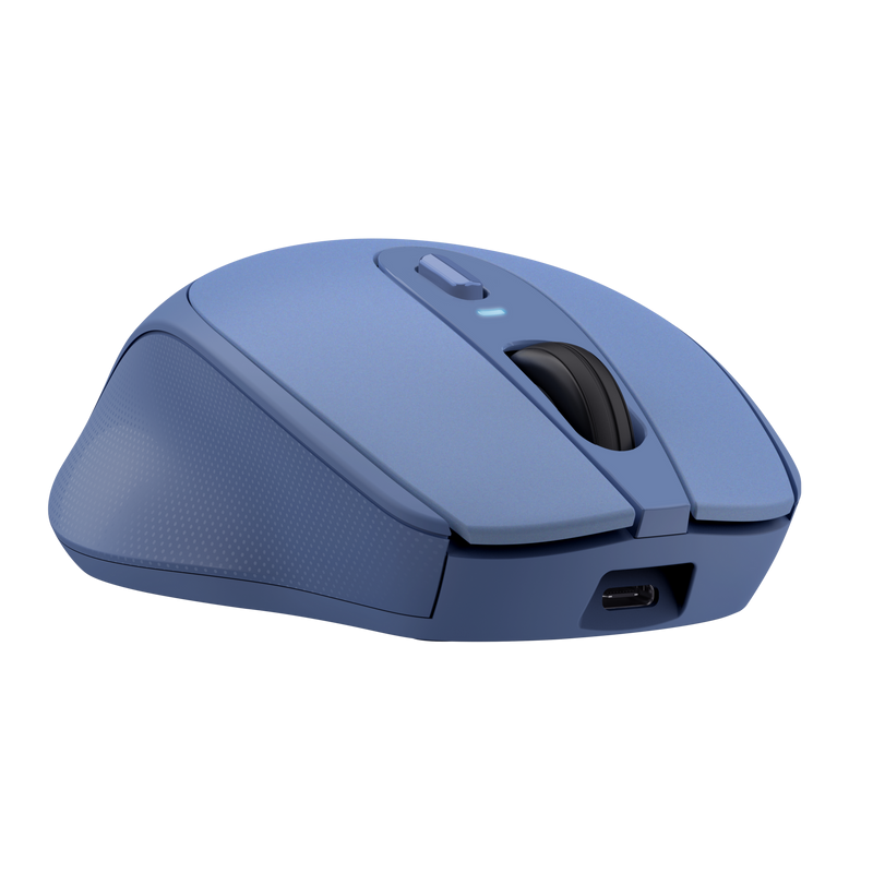 Mouse wireless Trust Zaya, ambidextru, reincarcabil, 800-1600 DPI, albastru 5 Mouse wireless Trust Zaya, ambidextru, reincarcabil, 800-1600 DPI, albastru - imagine 5