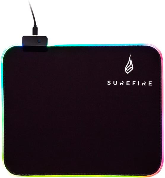 Mousepad gaming SureFire Silent Flight RGB-320, iluminare RGB