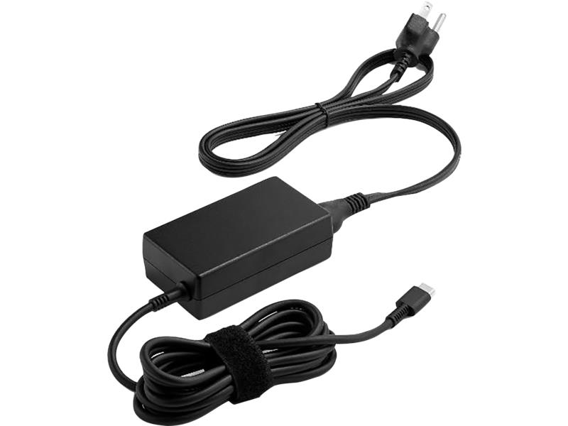 HP Incarcator USB-C LC 65W. Dimensiuni: 9 x 5.1 x 2.85 cm, Greutate: 235g