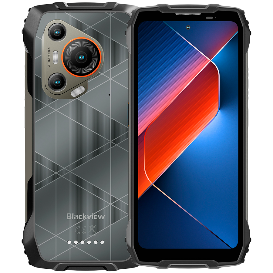 Telefon mobil Blackview BL7000, 5G, 6.78″ FHD+, 24GB RAM(8GB + 16GB extensibili), 256GB ROM, Android 15, 7500mAh, 8 cores, Dual SIM, Arm Mali-G57 MC2, NFC/Amprenta/caracteristici faciale, Negru