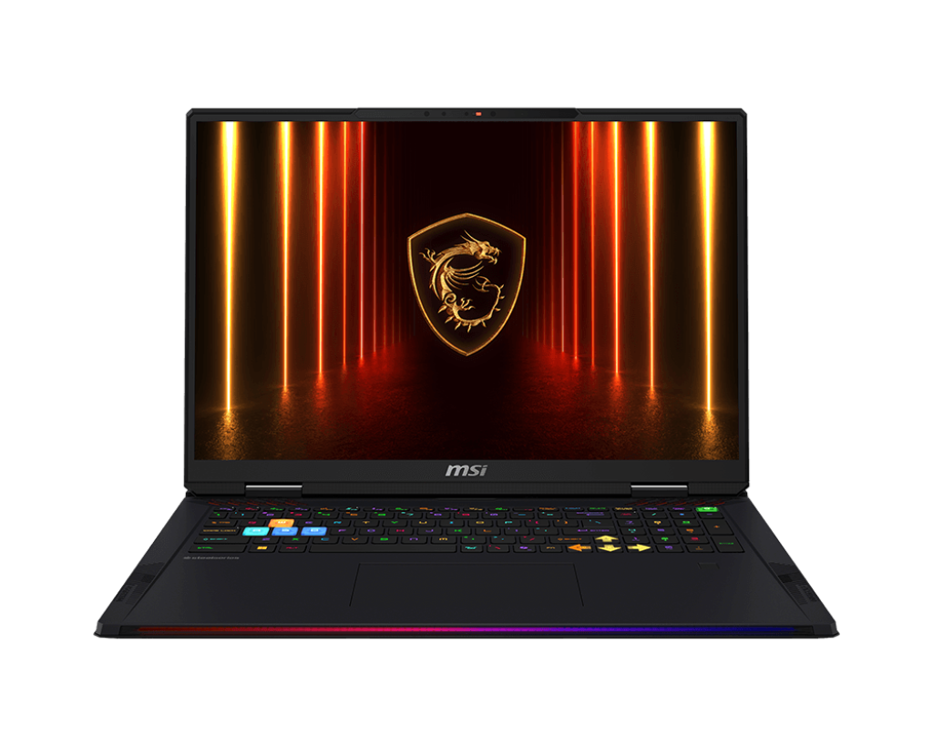 Laptop Gaming MSI Raider A18 HX A9WIG cu procesor AMD Ryzen™ 9 9955HX3D pana la 5.4GHz, 18”, UHD+, IPS, 120Hz, 64GB DDR5 RAM, 2TB SSD, NVIDIA® GeForce RTX™ 5080 16GB GDDR7, Windows 11 Home, Core Black