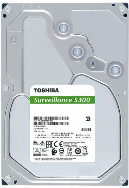 HDD TOSHIBA 6TB, 5.400 rpm, buffer 256 MB, pt supraveghere, „HDWT860UZSVA”