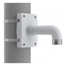 Suport camera supraveghere, AXIS, Alb/Argintiu