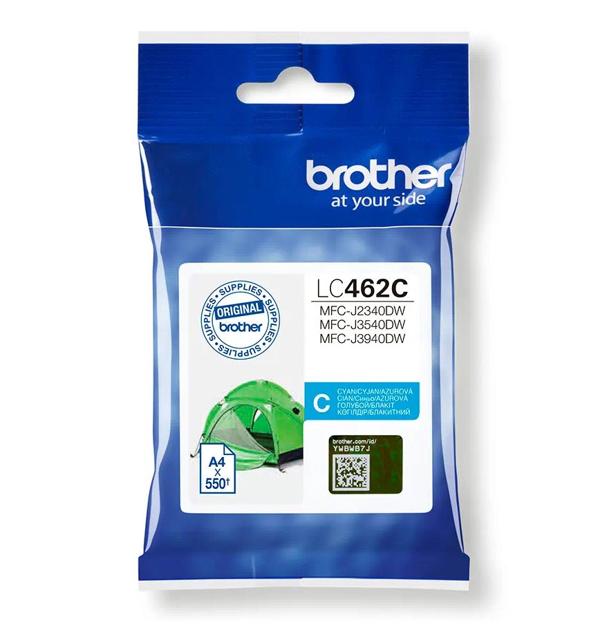 Cartus de cerneala, Brother, LC-462C, MFC-J2340, MFC-J3540, Cyan 1 Cartus de cerneala, Brother, LC-462C, MFC-J2340, MFC-J3540, Cyan