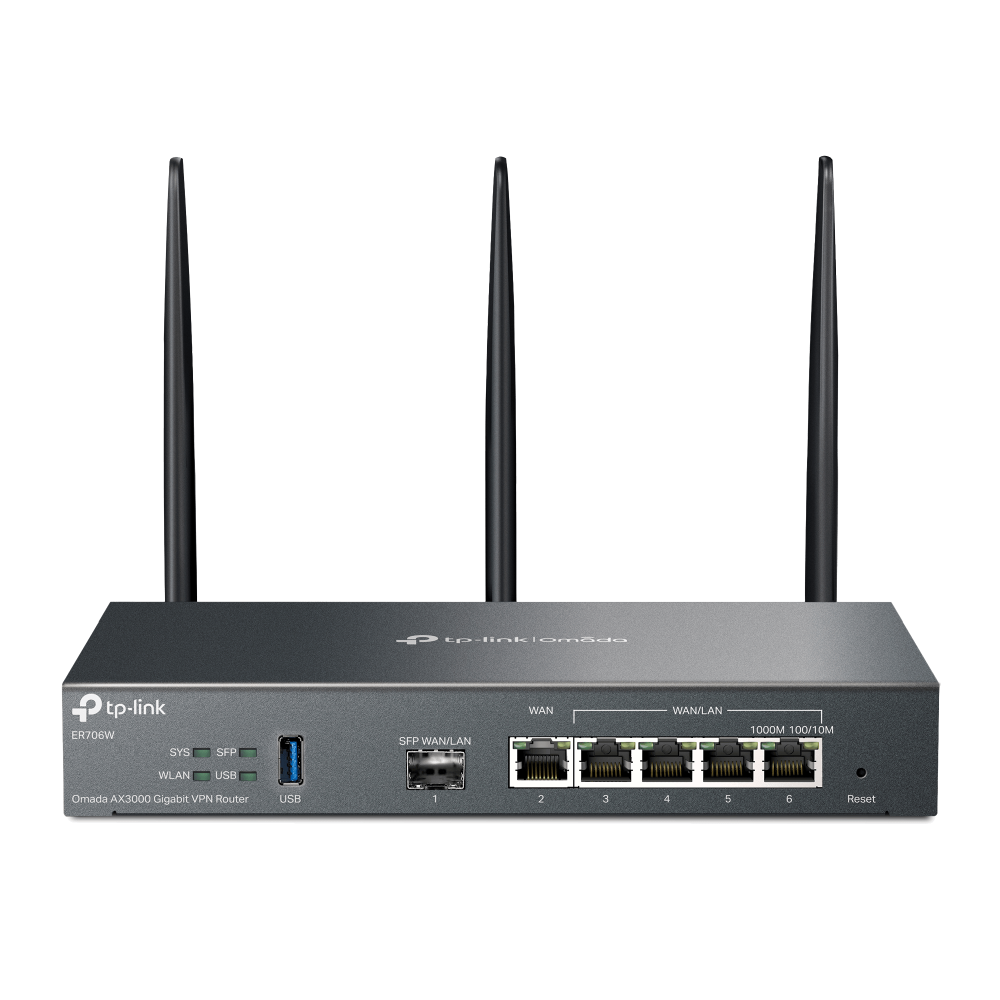 Router VPN Wireless TP-LINK ER706W, AX3000, Omada, Multi-Wan, Wi-Fi 6 5 Router VPN Wireless TP-LINK ER706W, AX3000, Omada, Multi-Wan, Wi-Fi 6 - imagine 5