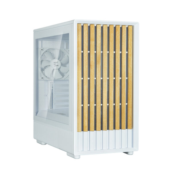 Carcasa computer Zalman P10 NAMU, Alb, Mini Tower
