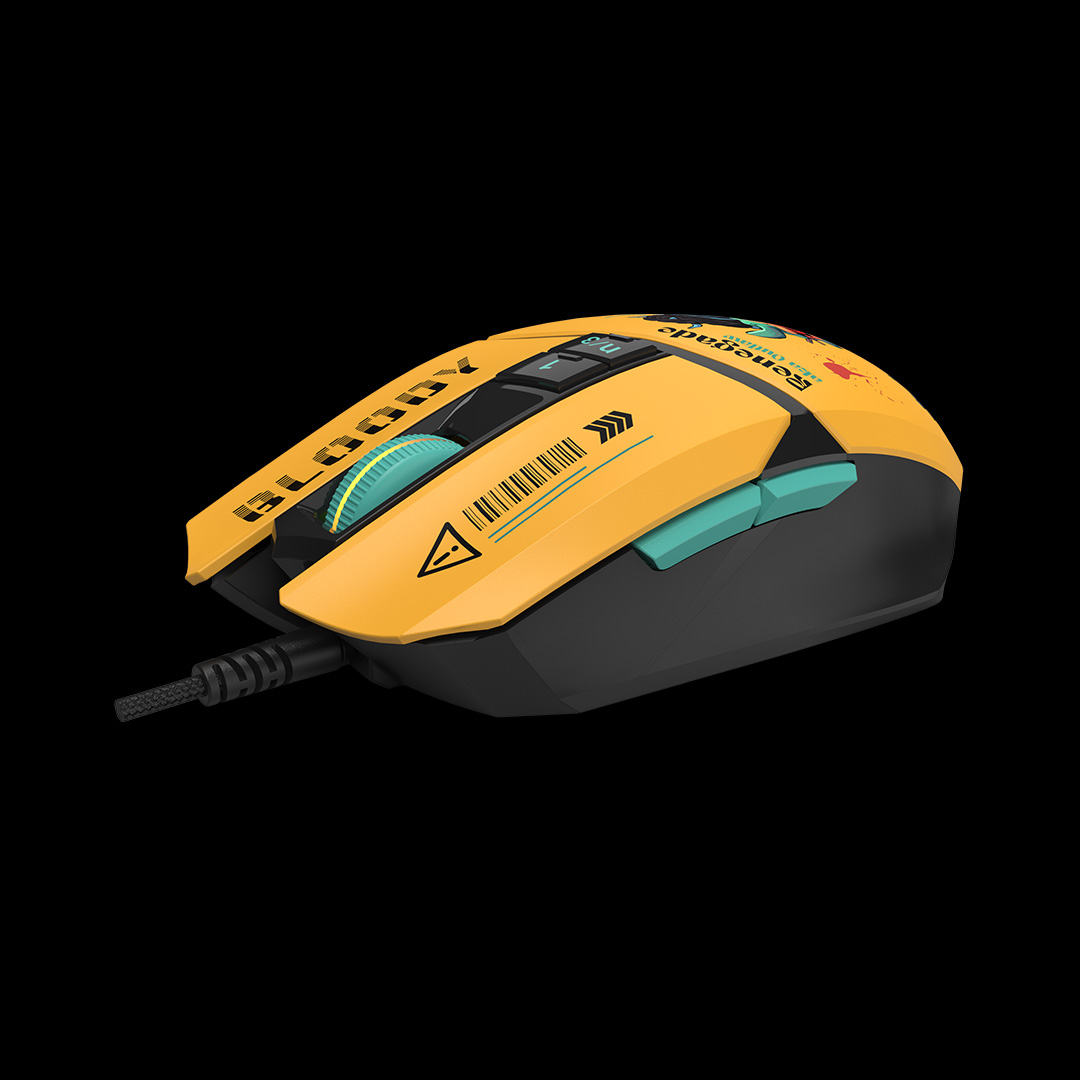 Mouse cu fir A4TECH Bloody W63 Max, 12000 DPI, RGB, eSport Gaming, USB, Optical, Renegade Sunset 5 Mouse cu fir A4TECH Bloody W63 Max, 12000 DPI, RGB, eSport Gaming, USB, Optical, Renegade Sunset - imagine 5