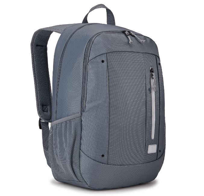 Rucsac Case Logic Jaunt,pentru notebook de max. 15.6", 2 compartimente, buzunar frontal, buzunar lateral x 2, waterproof, volum 23 litri, poliester reciclat, gri 2 Rucsac Case Logic Jaunt,pentru notebook de max. 15.6", 2 compartimente, buzunar frontal, buzunar lateral x 2, waterproof, volum 23 litri, poliester reciclat, gri - imagine 2