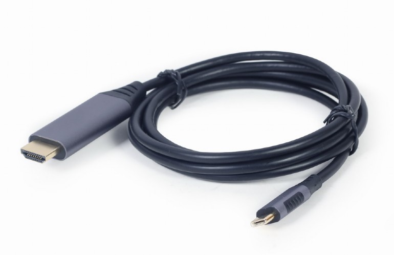 Cablu USB-C la HDMI, Cablexpert, 1.8m, Negru