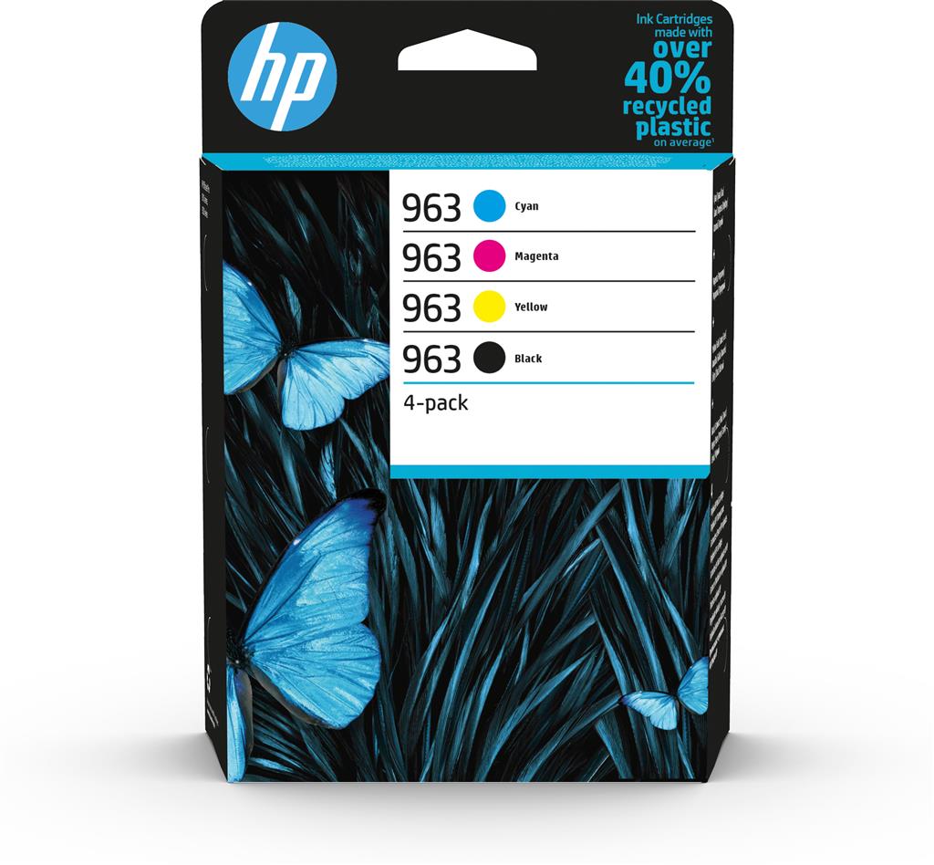 Cartus cerneala HP 963, Negru/Color, Eligibil Instant Ink