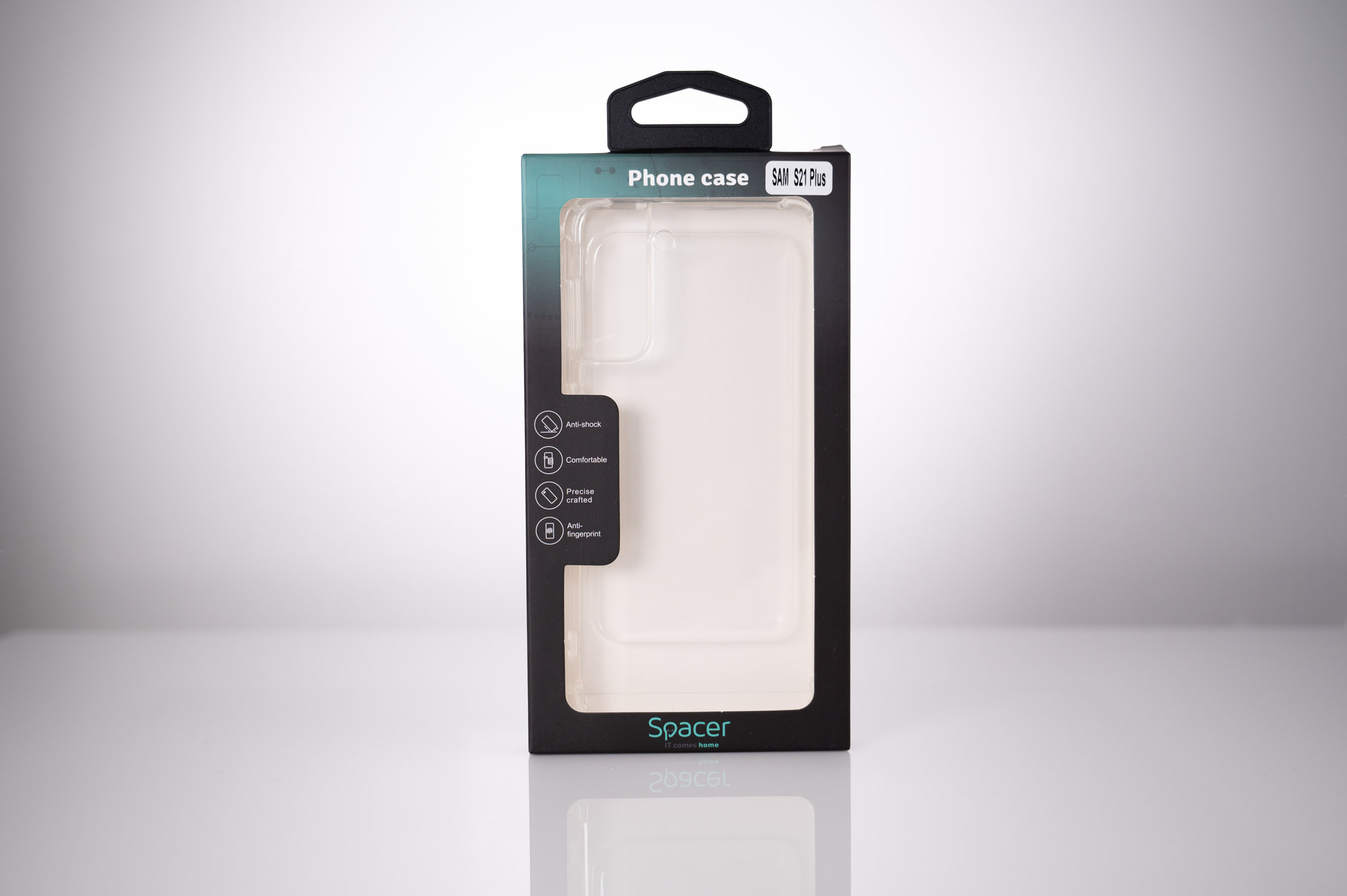 Husa de protectie Spacer pentru Samsung Galaxy S21 Plus, material flexibil TPU, Transparenta 4 Husa de protectie Spacer pentru Samsung Galaxy S21 Plus, material flexibil TPU, Transparenta - imagine 4