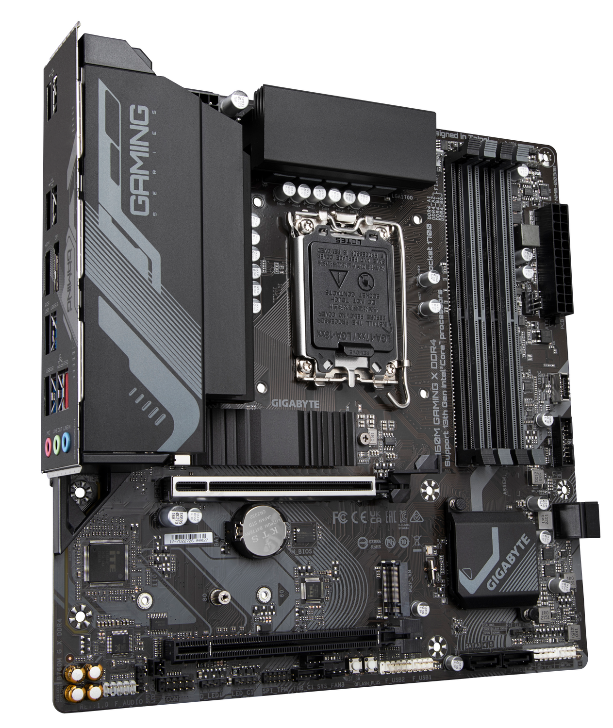 Placa de baza Gigabyte B760M GAMING X DDR4, Socket 1700 3 Placa de baza Gigabyte B760M GAMING X DDR4, Socket 1700 - imagine 3