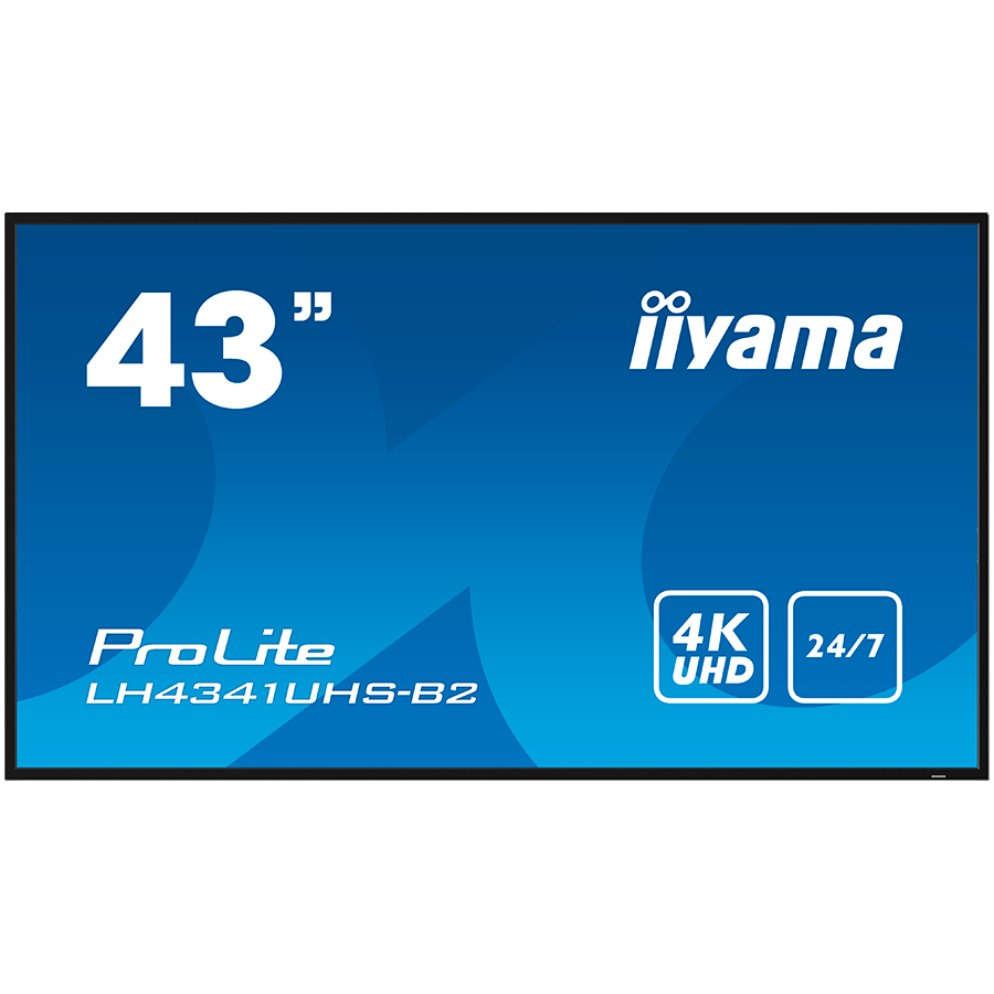 Monitor LED IIyama ProLite LH4341UHS-B2 42.5 inch UHD IPS 8 ms 60 Hz