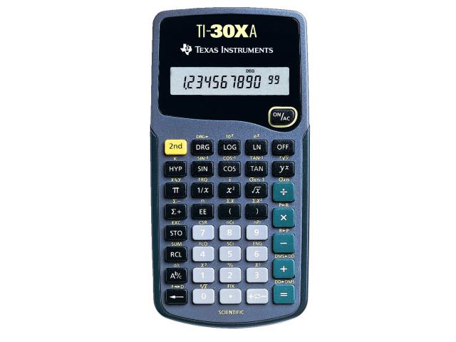 Calculator stiintific Texas Instruments SCIENTIFIC TI-30XA