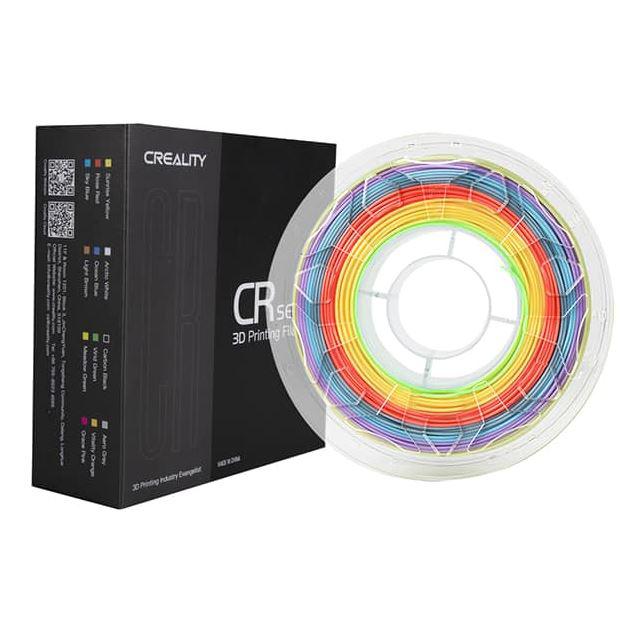 Filament Creality 1.75 mm PLA - Silk Rainbow Fire (rosu-portocaliu) 800g 1 Filament Creality 1.75 mm PLA - Silk Rainbow Fire (rosu-portocaliu) 800g
