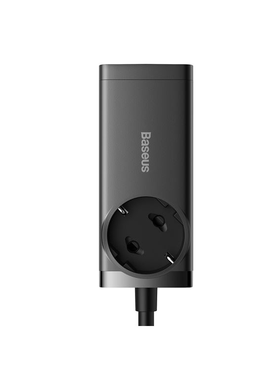 Statie de incarcare Baseus GaN3 Pro Desktop Powerstrip, 65W, 2x USB-C, 1x USB, AC 2 Statie de incarcare Baseus GaN3 Pro Desktop Powerstrip, 65W, 2x USB-C, 1x USB, AC - imagine 2