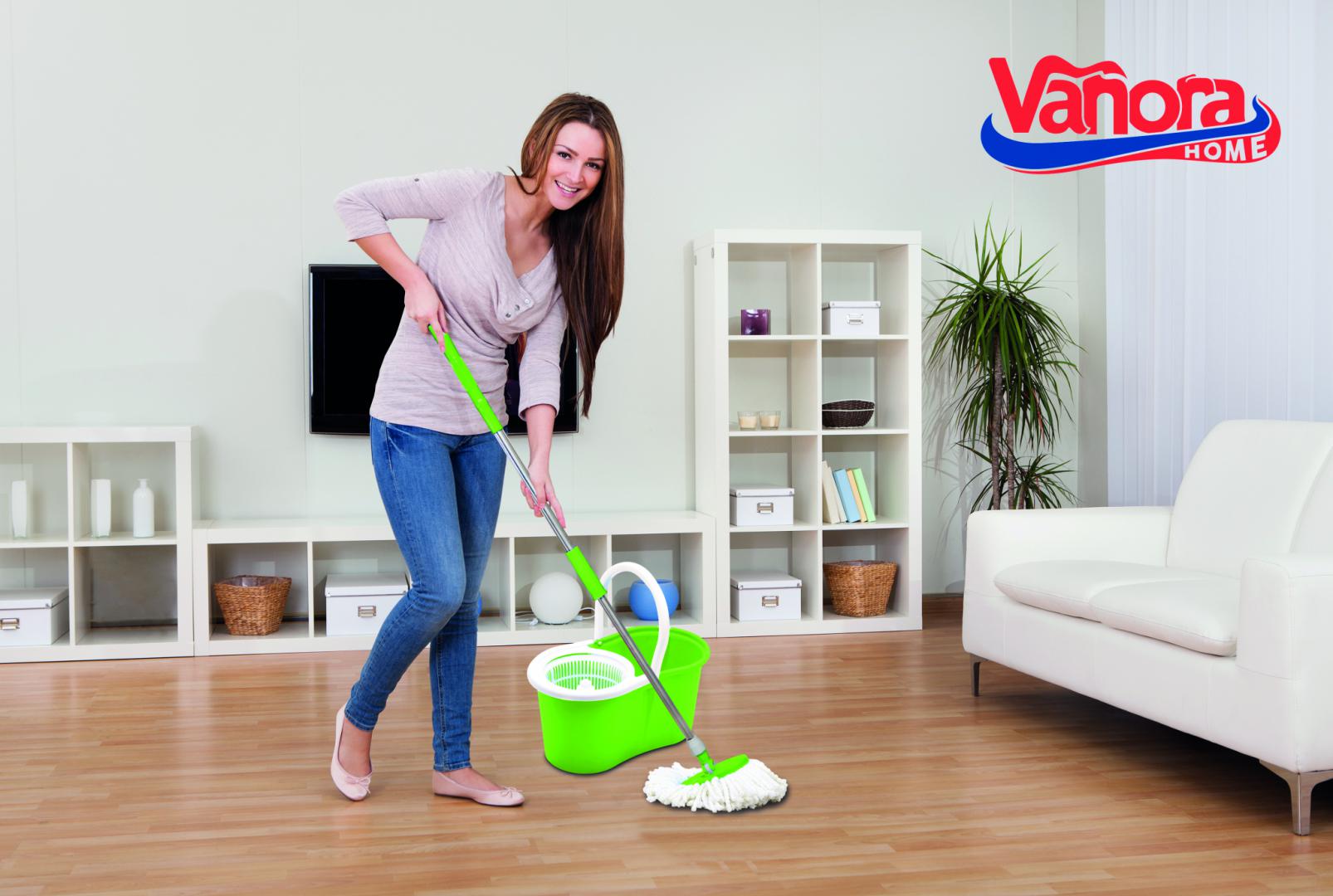 SET CURATENIE PRIMO,MOP ROT. 360,VERDE - imagine 4