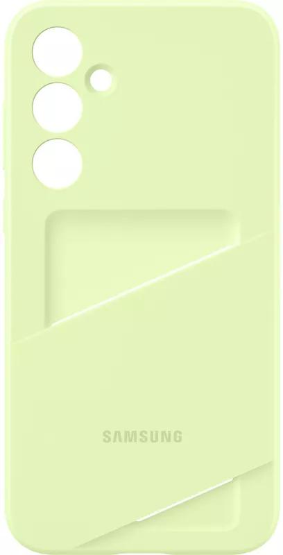 Husa de protectie Samsung Card Slot Case pentru Galaxy A35 5G, Verde Lime