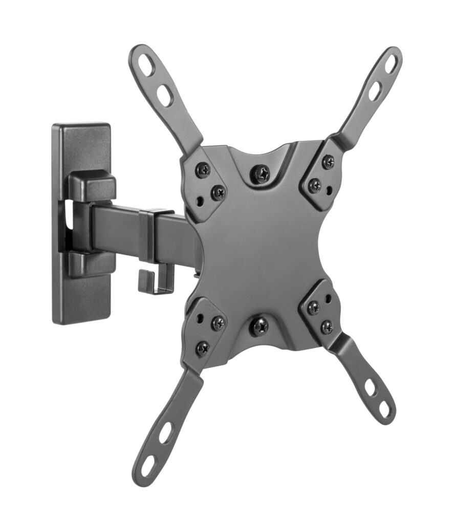 Suport TV de perete Superior Extra Slim SUPSTV009, Reglabil, 13″-42″ (32cm-105cm), 20kg, Negru