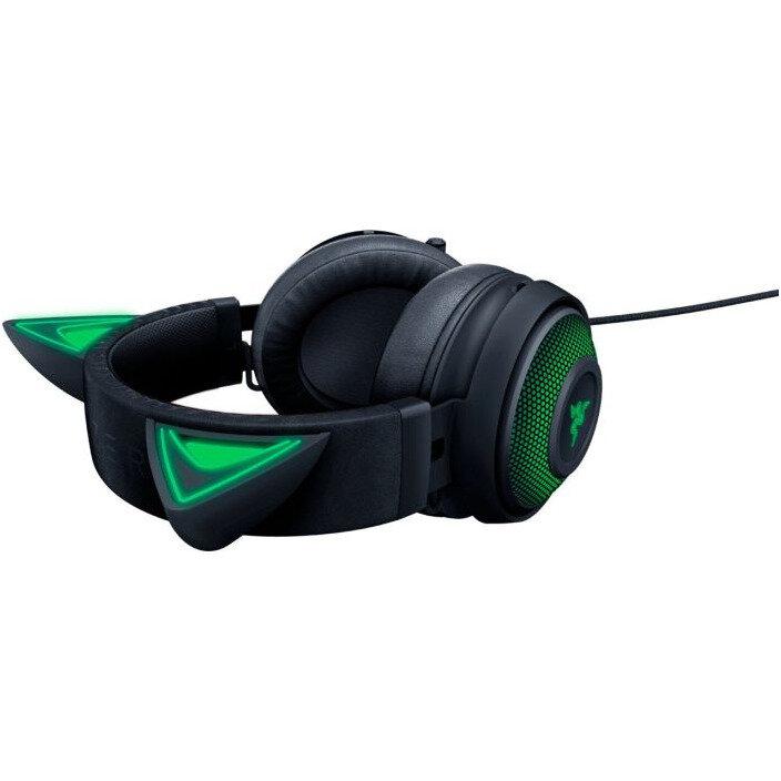 Casti gaming Razer Kraken Kitty Edition V2 Pro, 7.1 Surround, negru 5 Casti gaming Razer Kraken Kitty Edition V2 Pro, 7.1 Surround, negru - imagine 5