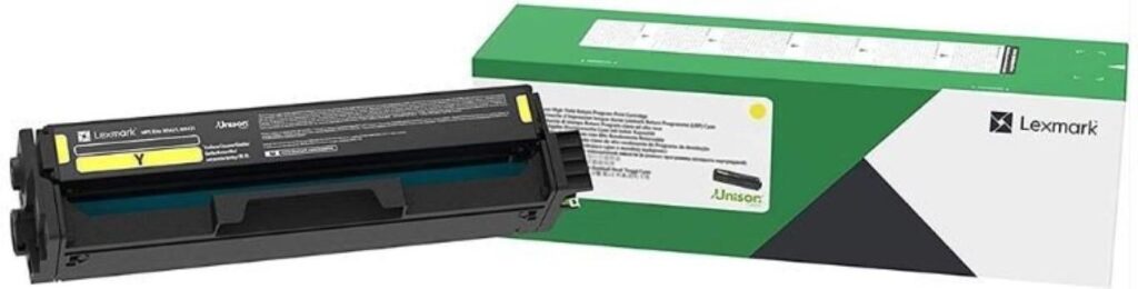 Toner Lexmark C342XY0, yellow, 4.5 k, compatibil cu C3426dw, MC3426adw, MC3426i