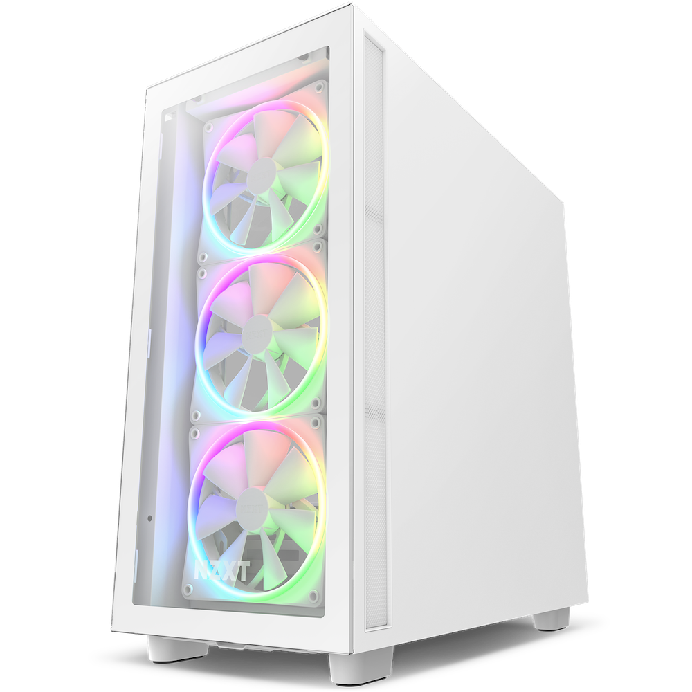 Carcasa NZXT H7 Elite (2023), Alb mat 2 Carcasa NZXT H7 Elite (2023), Alb mat - imagine 2