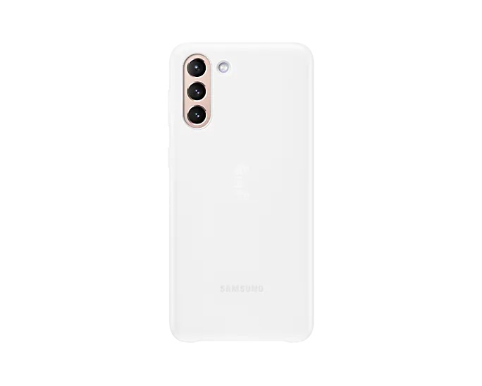 Husa de protectie Samsung Smart LED Cover pentru Galaxy S21 Plus, White