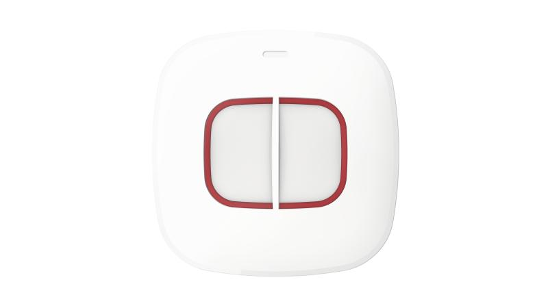 Hikvision DS-PDEB2-EG2-WE, alb/rosu, Accesoriu alarma