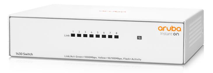 Switch Aruba R8R45A Instant On 1430, 8 porturi Gigabit