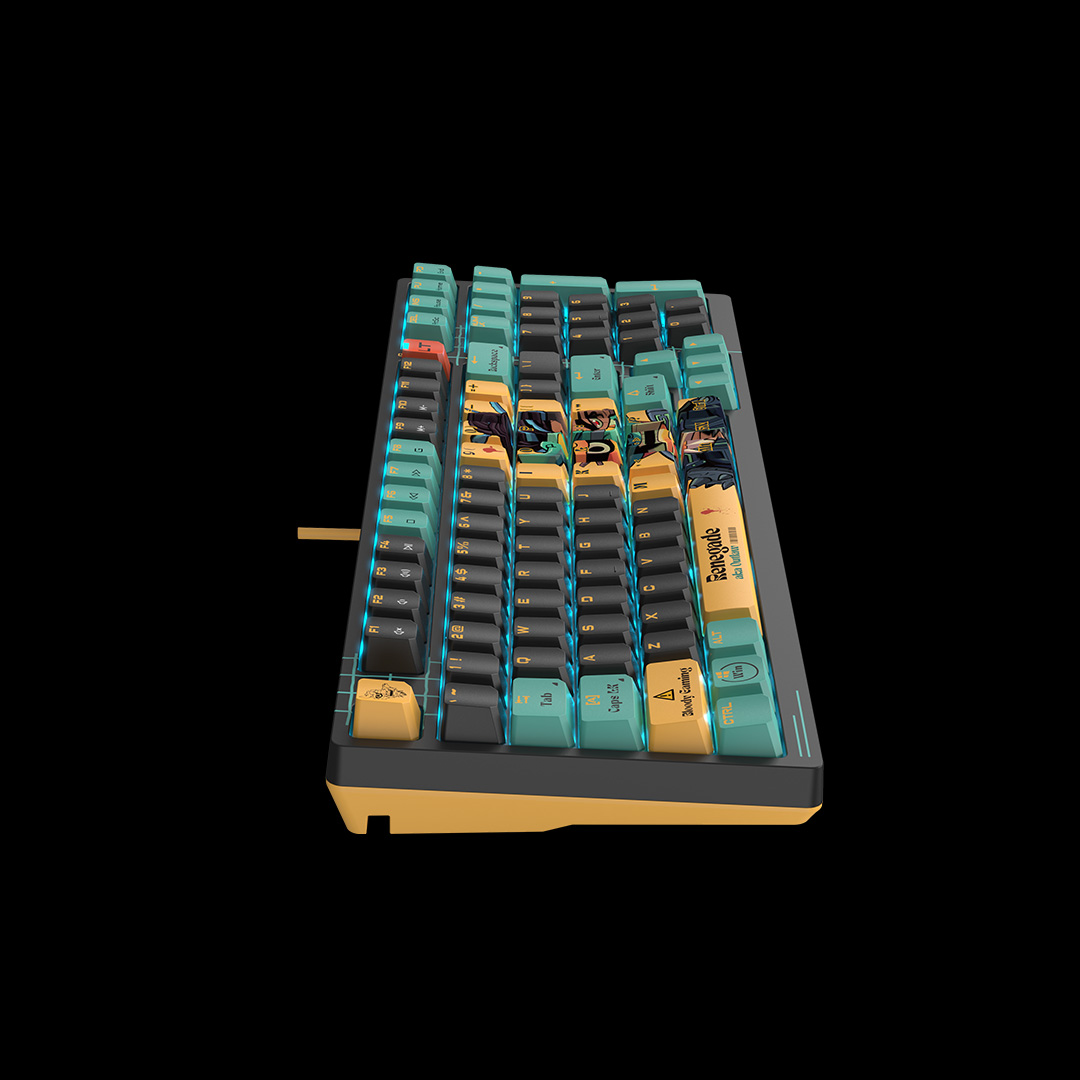 Tastatura, A4TECH Bloody AT98, Mechanic (Alpha Switch), RGB, Renegade, Gaming, ENG, Negru 4 Tastatura, A4TECH Bloody AT98, Mechanic (Alpha Switch), RGB, Renegade, Gaming, ENG, Negru - imagine 4